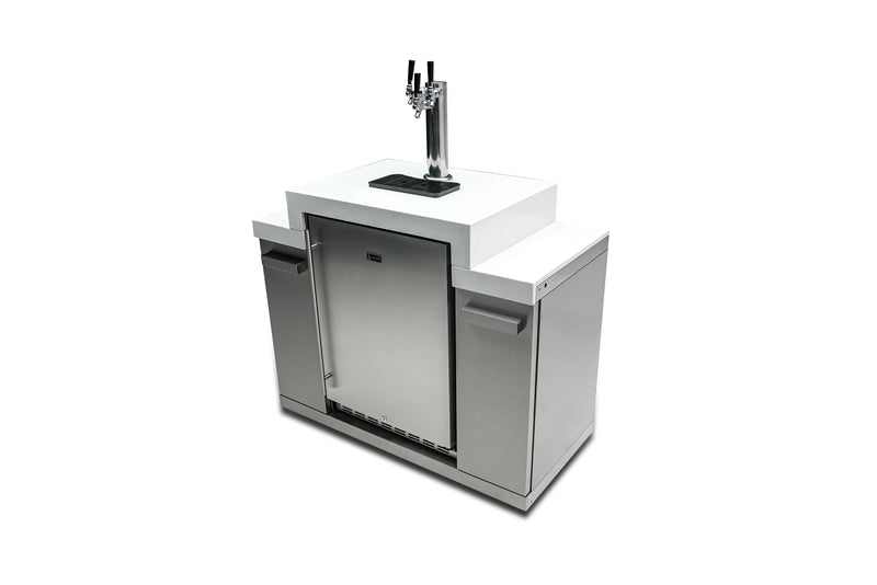 Load image into Gallery viewer, Mont Alpi 3 Tap Kegerator
