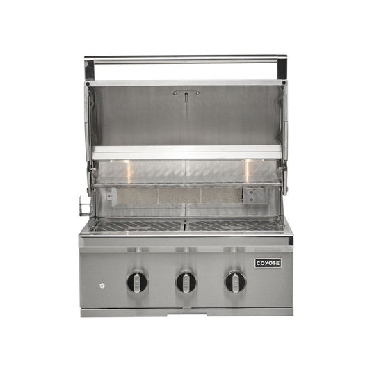 Coyote SL-Series 30" Built-In Grill with Sear Zone & Rotisserie - C3SL30