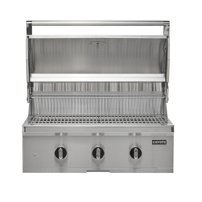 Load image into Gallery viewer, Coyote C-Series 34&quot; Grill on Cart - C3C34+C3C34CT
