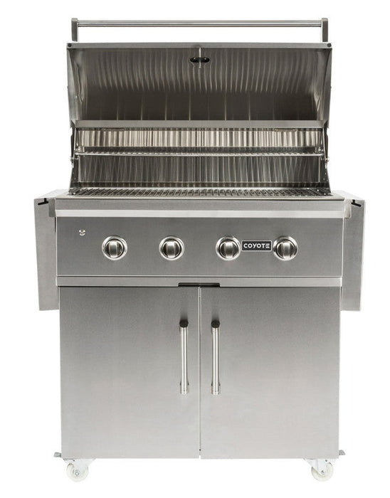 Load image into Gallery viewer, Coyote C-Series 36&quot; Grill With Cart - C2C36+C1S36CT

