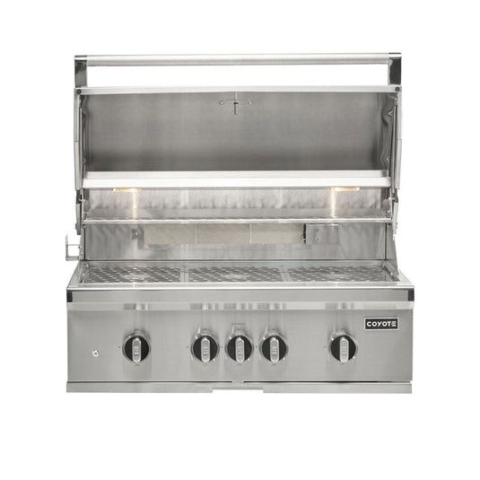 Coyote SL-Series 36" Built-In Gas Grill with Sear Zone & Rotisserie - C3SL36