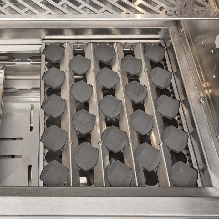 Load image into Gallery viewer, Coyote SL-Series 36&quot; Built-In Gas Grill with Sear Zone &amp; Rotisserie - C3SL36
