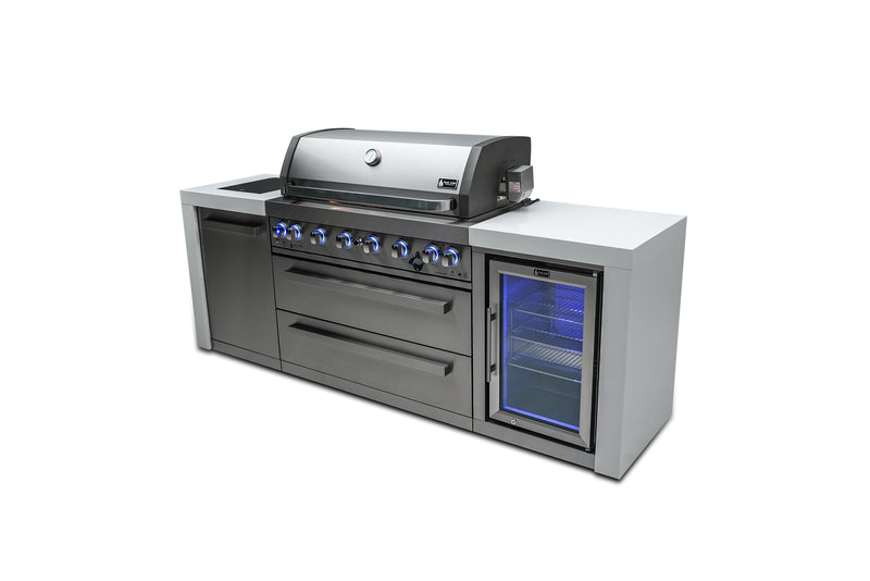 Load image into Gallery viewer, Mont Alpi 805 Deluxe Island with a Fridge Cabinet

