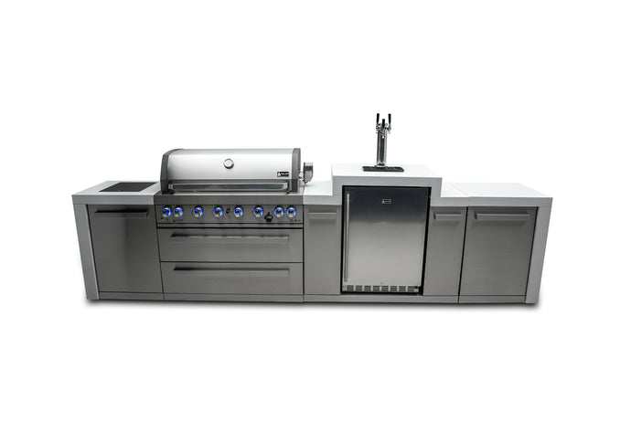 Mont Alpi 805 Deluxe Island with a Kegerator