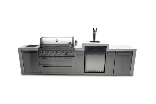 Mont Alpi 805 Deluxe Island with a Kegerator
