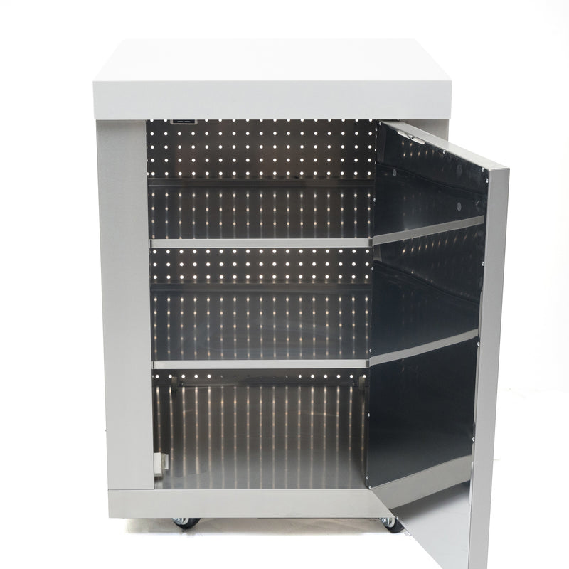 Load image into Gallery viewer, Mont Alpi Stainless Steel Extra Storage Cabinet
