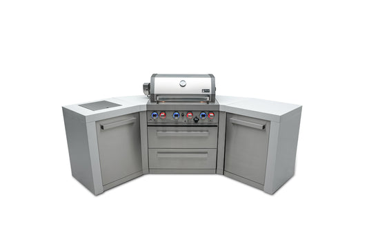 Mont Alpi 400 Deluxe Island with 45 Degree Corners