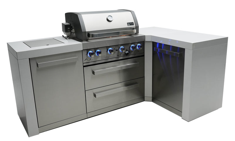 Load image into Gallery viewer, Mont Alpi 400 Deluxe Island with a 90 Degree Corner
