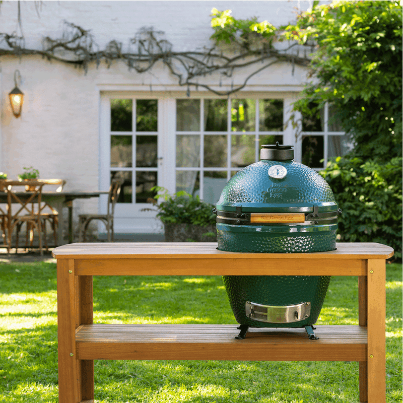 Load image into Gallery viewer, Large Big Green Egg in Acacia Table Package
