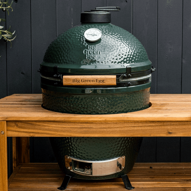 Load image into Gallery viewer, Large Big Green Egg in Acacia Table Package
