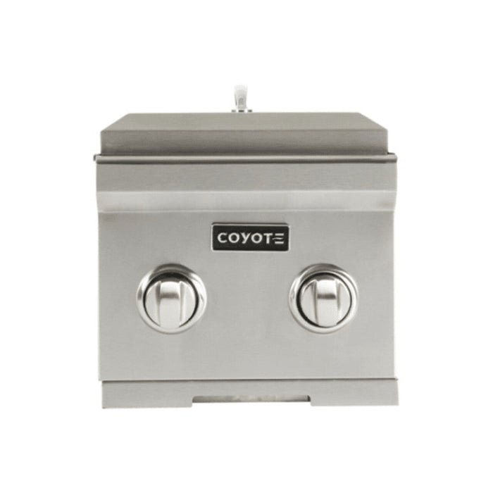 Load image into Gallery viewer, Coyote 12&quot; Built-In Double Side Burner - C1DB

