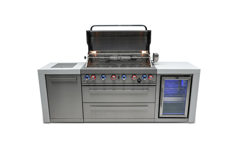 Load image into Gallery viewer, Mont Alpi 805 Deluxe Island with a Fridge Cabinet
