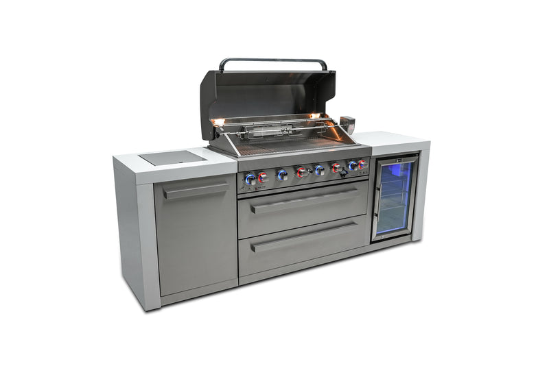 Load image into Gallery viewer, Mont Alpi 805 Deluxe Island with a Fridge Cabinet
