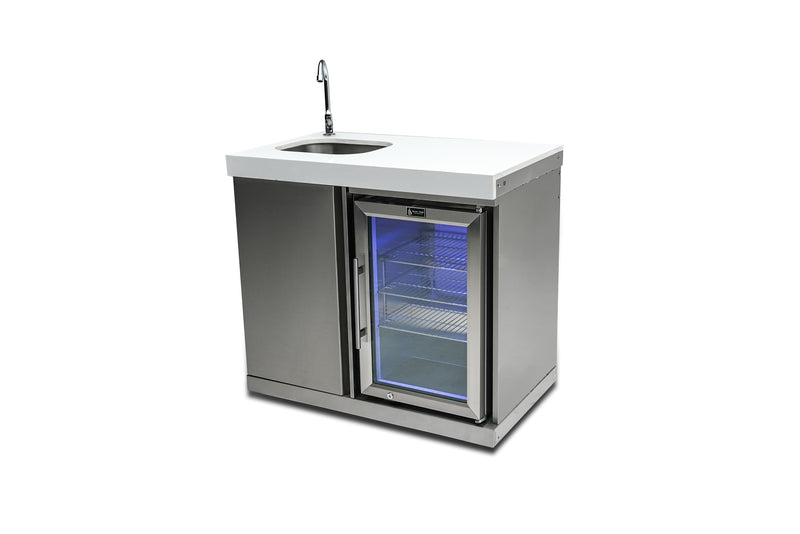 Load image into Gallery viewer, Mont Alpi Stainless Steel Beverage Center
