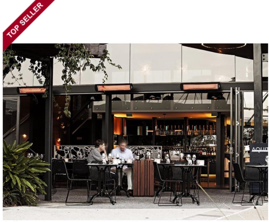 Bromic Tungsten Dual Element 4000W Electric 44-Inch Heater