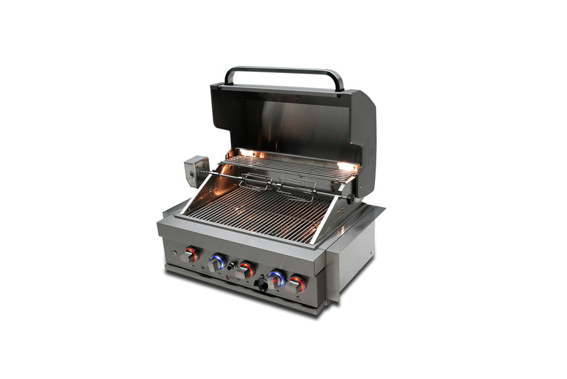 Load image into Gallery viewer, Mont Alpi 32&quot; Built in Grill

