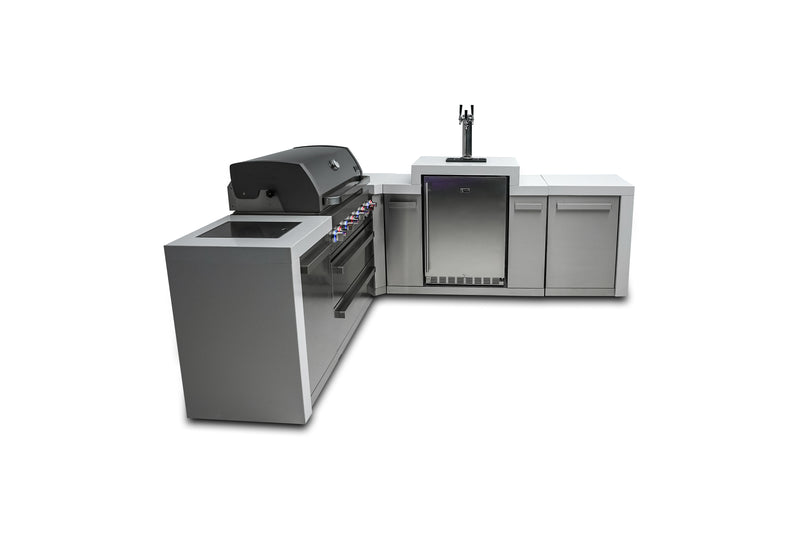 Load image into Gallery viewer, Mont Alpi 805 Deluxe Island with a 90 Degree Corner and Kegerator
